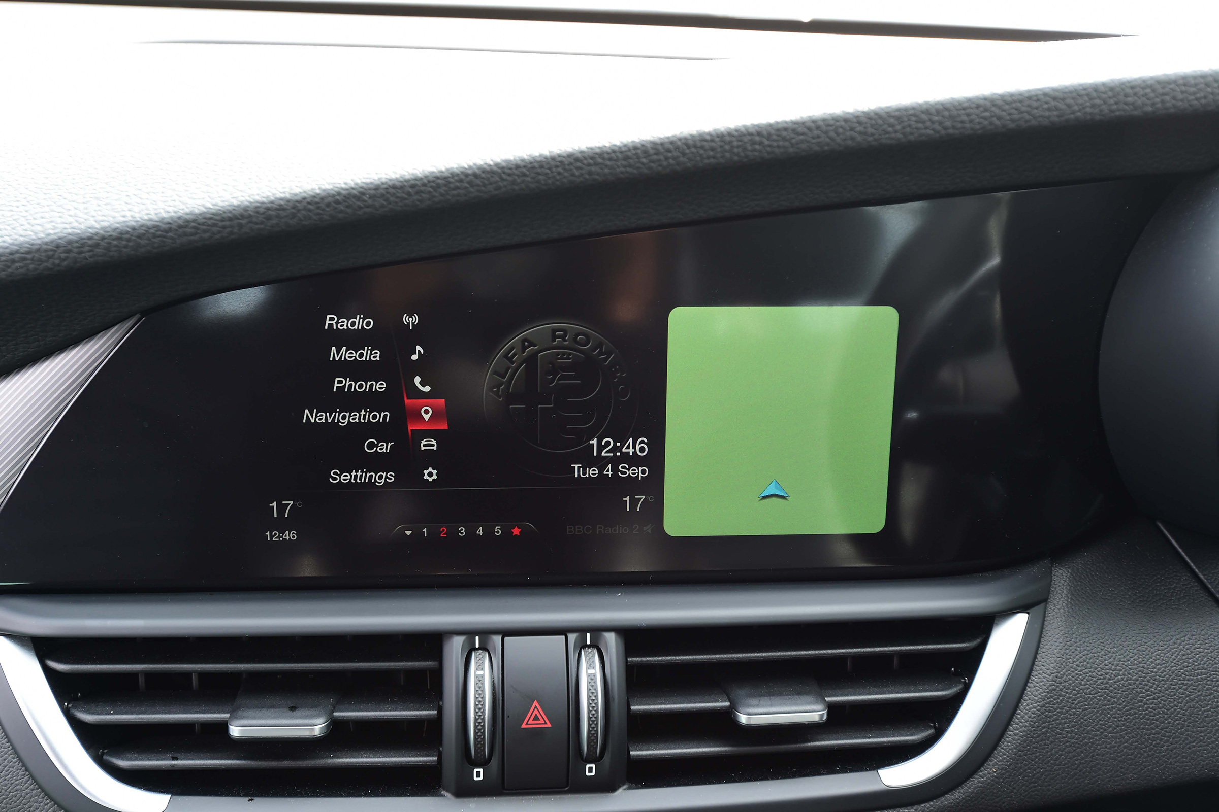 Alfa Romeo Giulia - Infotainment