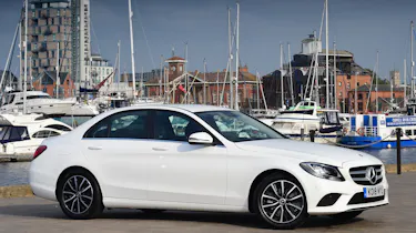 Mercedes C-Class side profile