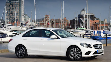 Mercedes C-Class side profile
