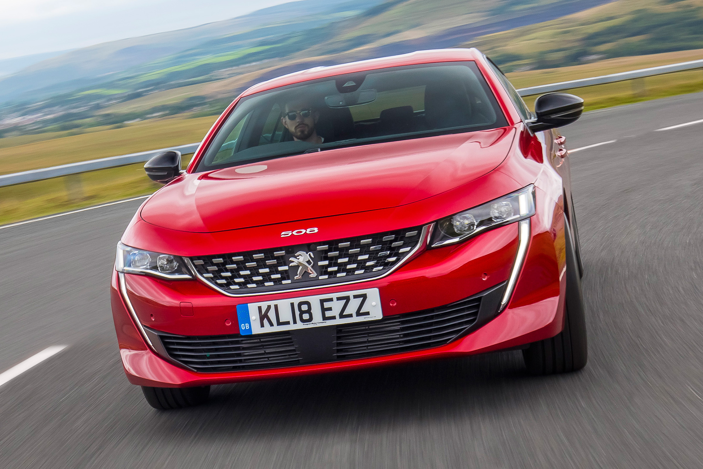 New Peugeot 508 GT 1.6 turbo front end