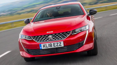 New Peugeot 508 GT 1.6 turbo front end