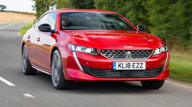 New Peugeot 508 GT 1.6 turbo front tracking