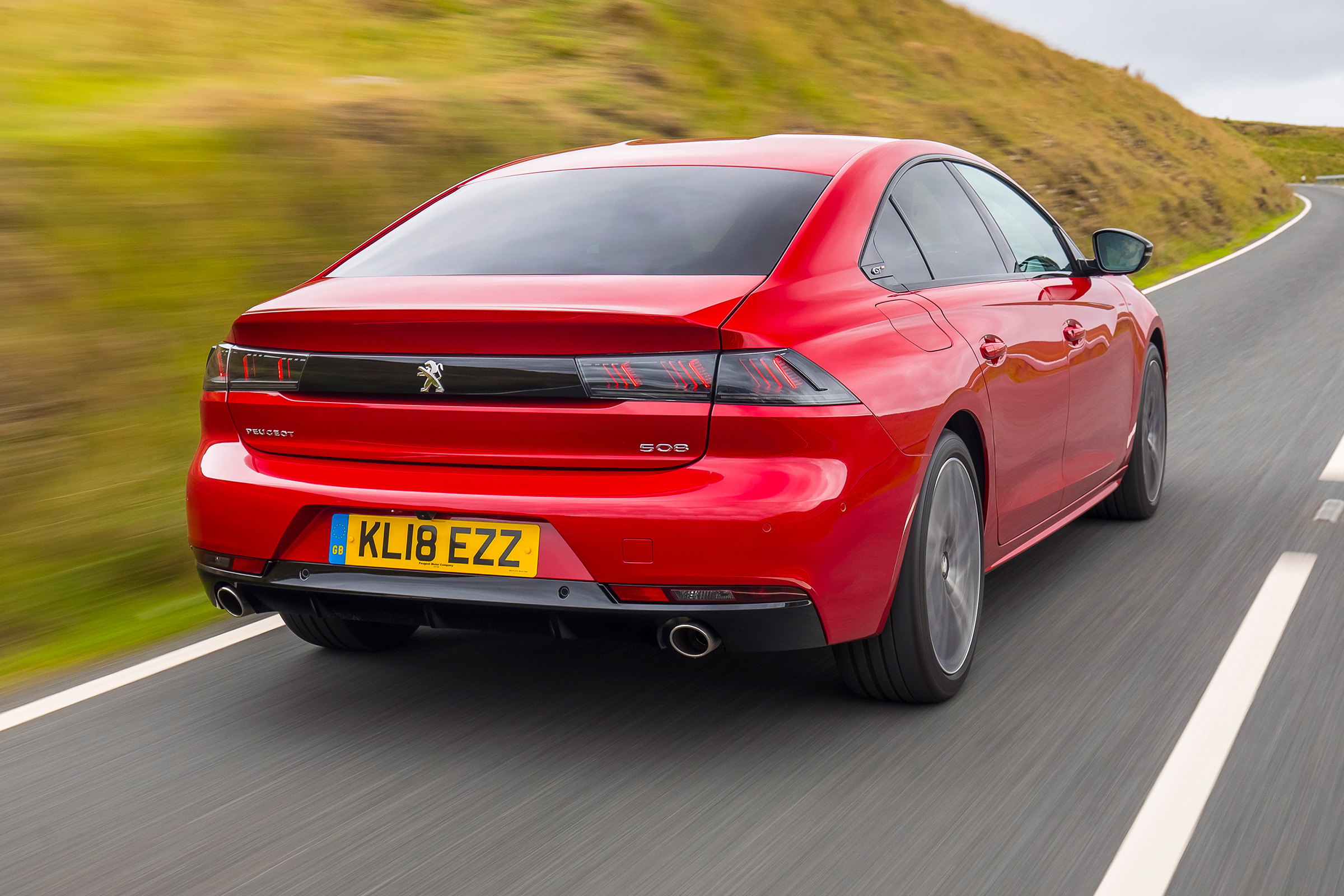 New Peugeot 508 GT 1.6 turbo rear end