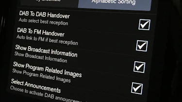 Volvo XC60 - infotainment settings