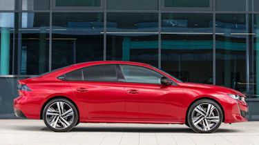 New Peugeot 508 GT 1.6 turbo side profile