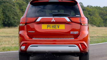 New 2019 Mitsubishi Outlander PHEV tailgate
