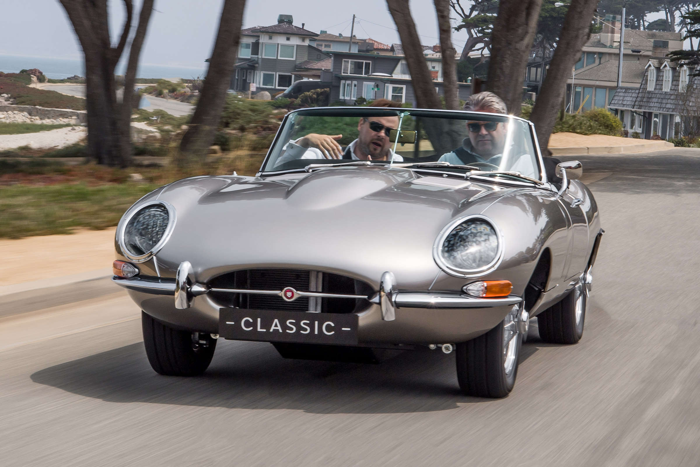 Jaguar E-Type Zero - front action