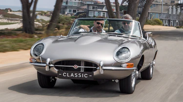 Jaguar E-Type Zero - front action