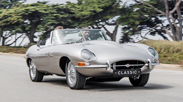 Jaguar E-Type Zero - front tracking