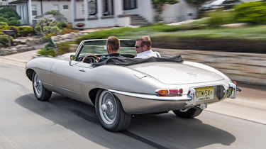 Jaguar E-Type Zero - rear action