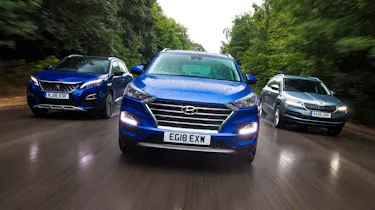 Hyundai Tucson vs Peugeot 3008 vs Skoda Karoq