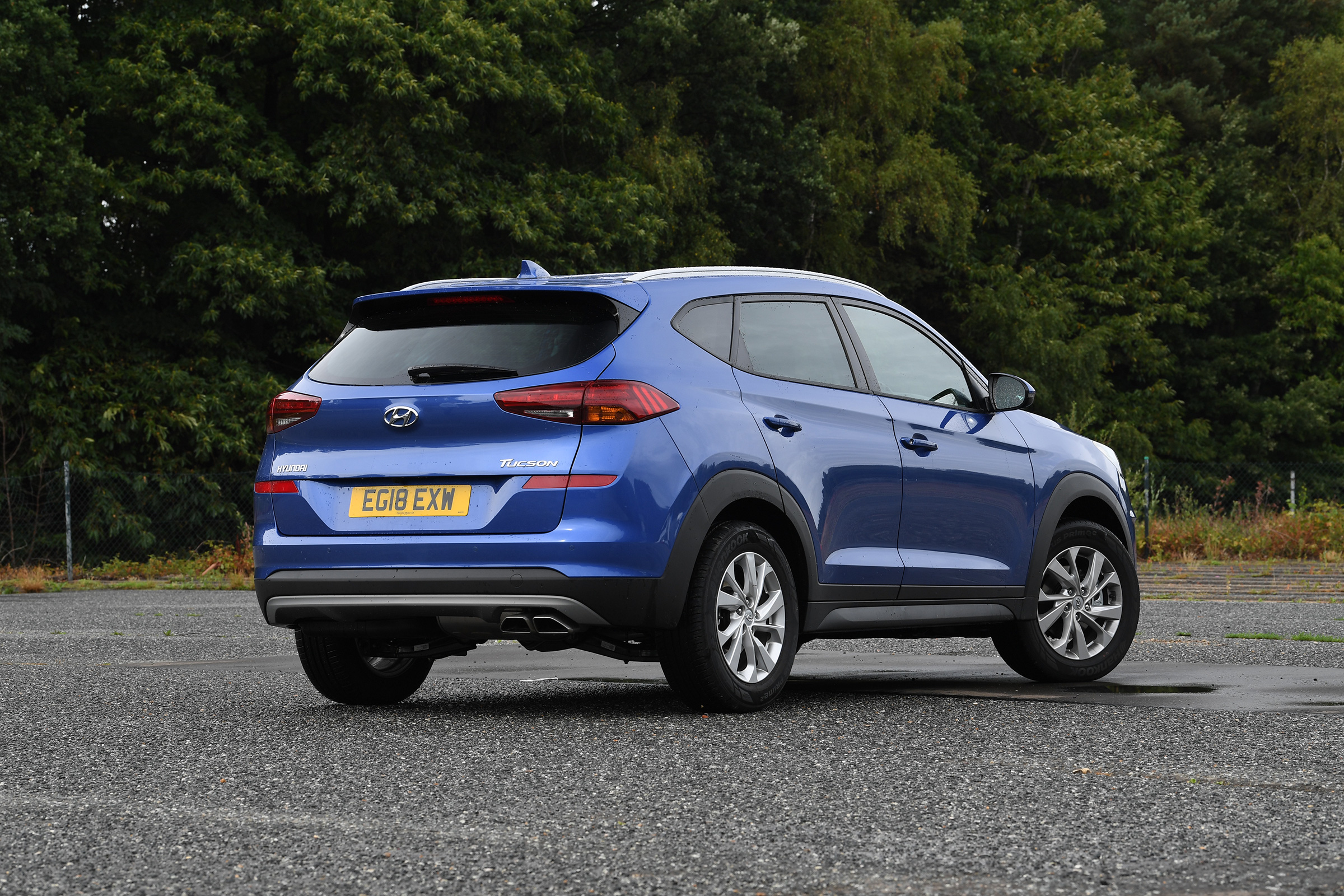 Hyundai Tucson - rear static
