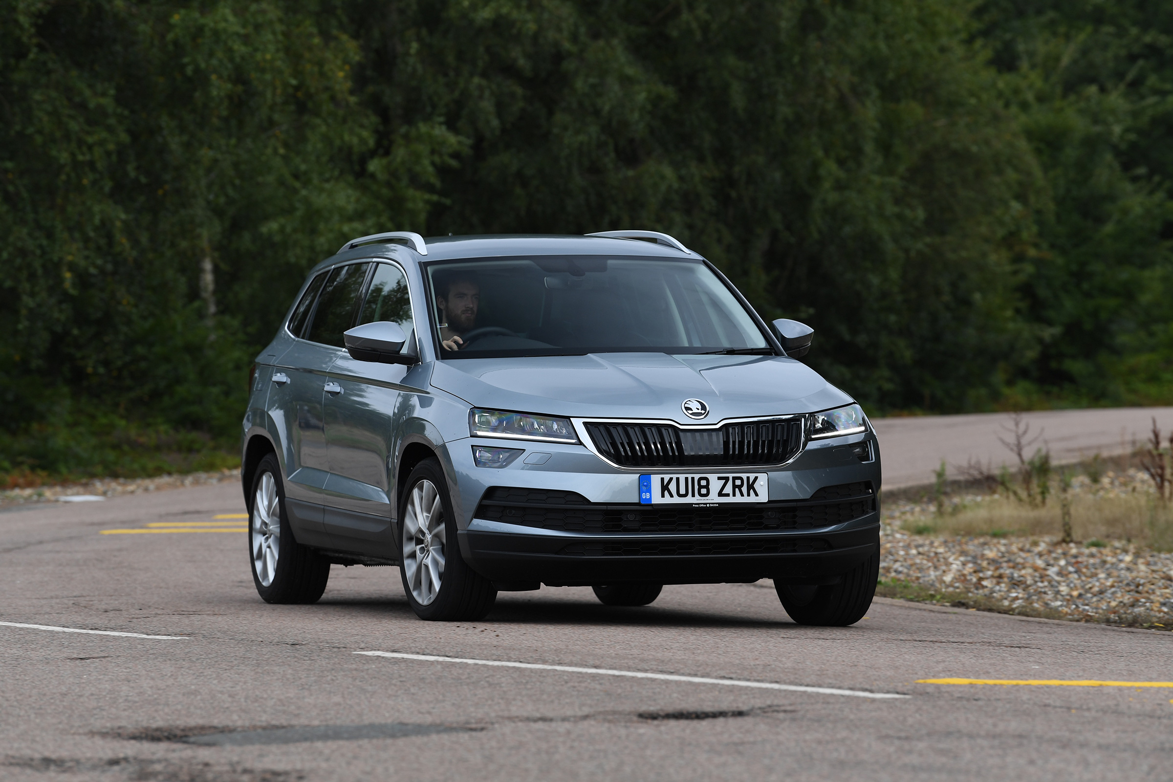 Skoda Karoq - cornering