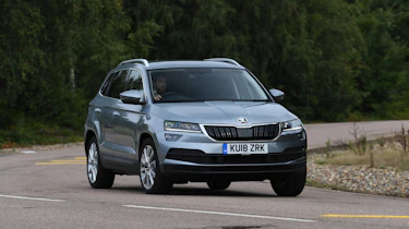 Skoda Karoq - cornering