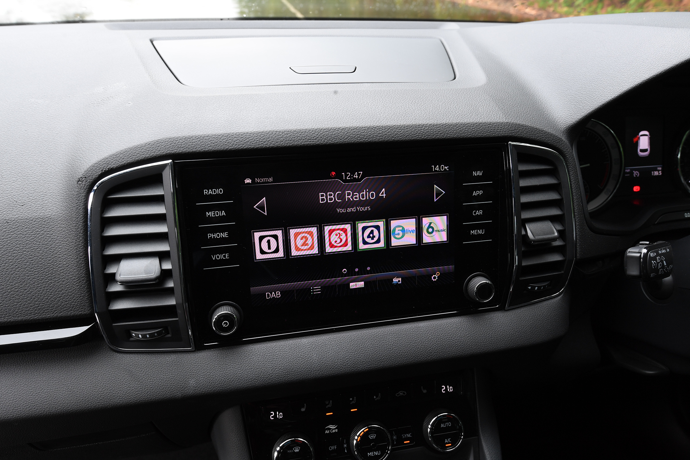 Skoda Karoq - infotainment