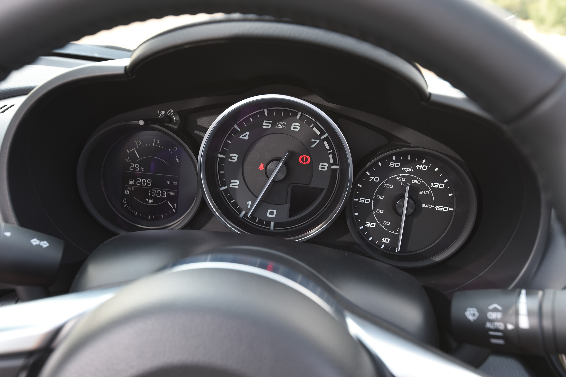 Fiat 124 Spider Instruments