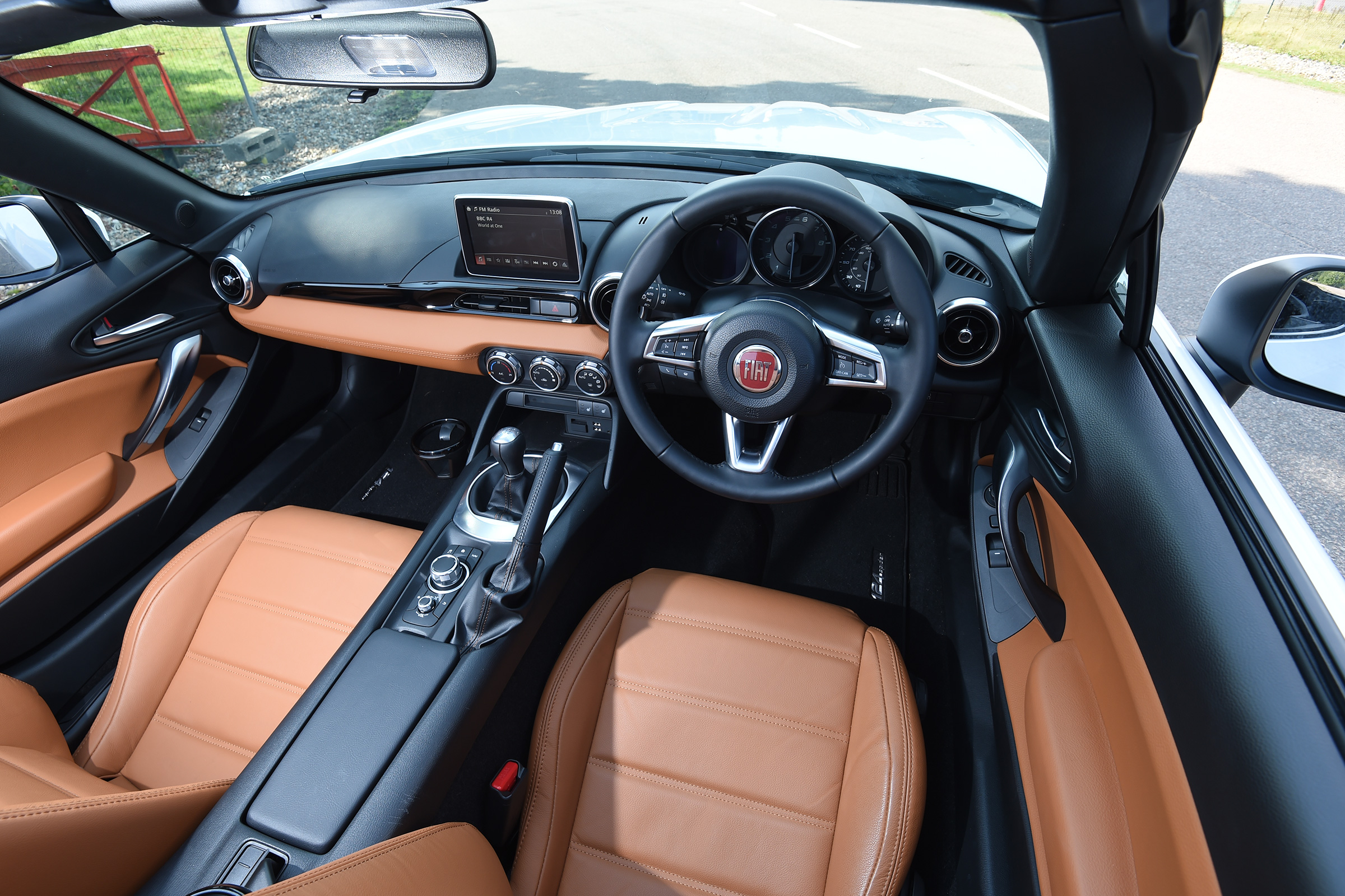 Fiat 124 Spider Interior 