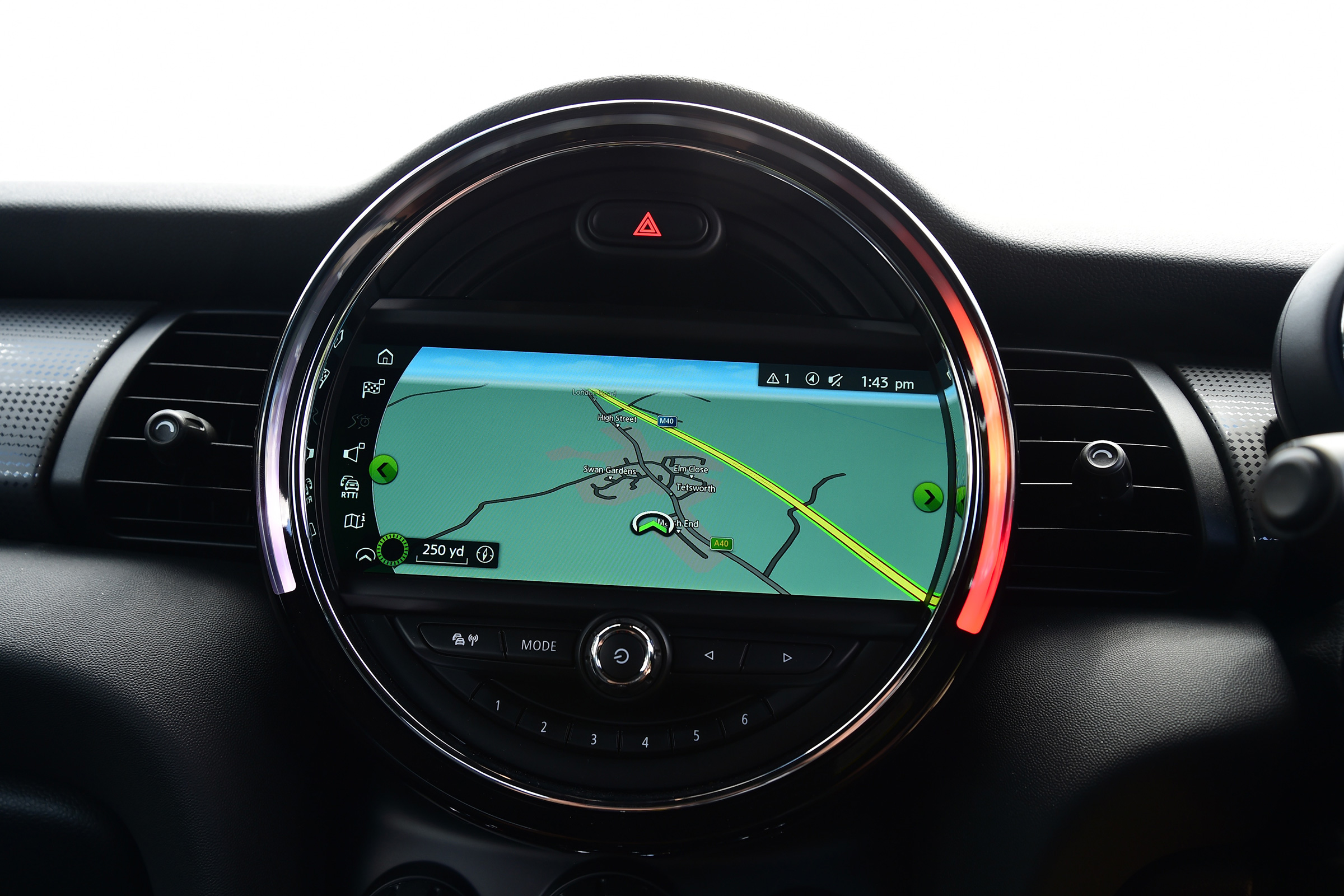 Mini Cooper Convertible Navigation