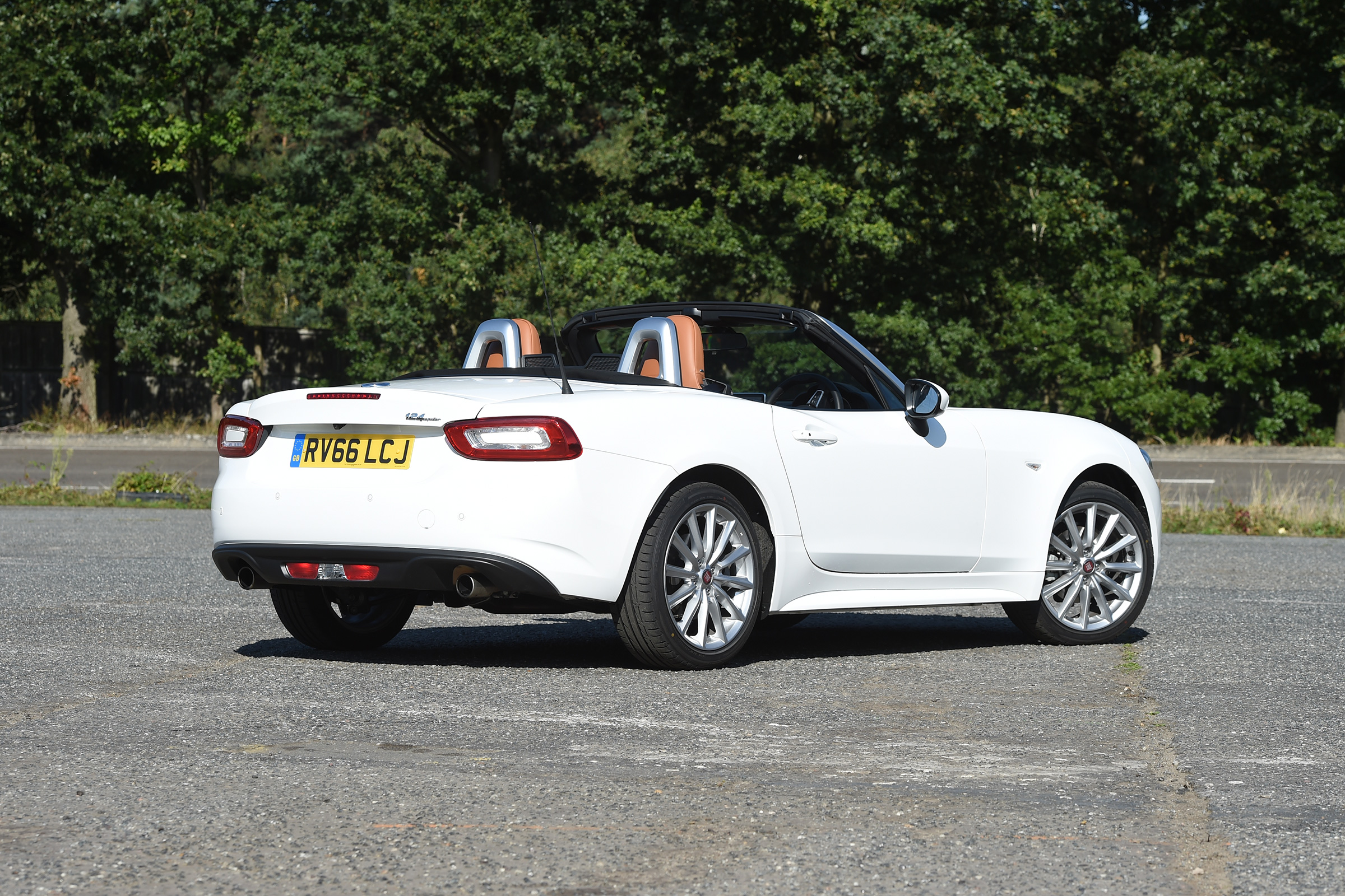 Fiat 124 Spider Rear Still