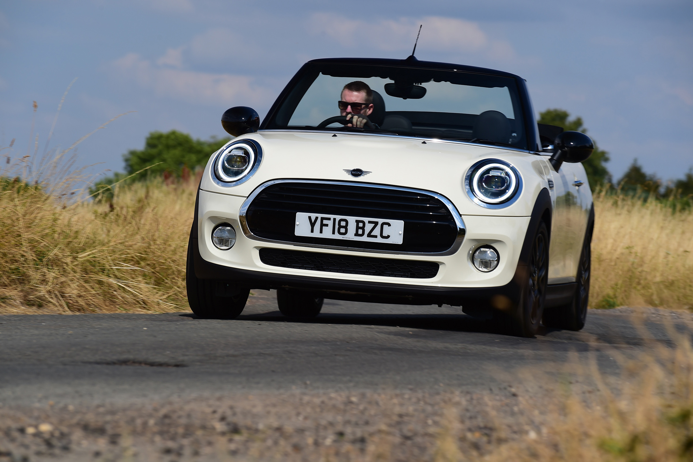 Mini Cooper Convertible Cornering 