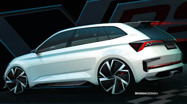 Skoda Vision RS rear