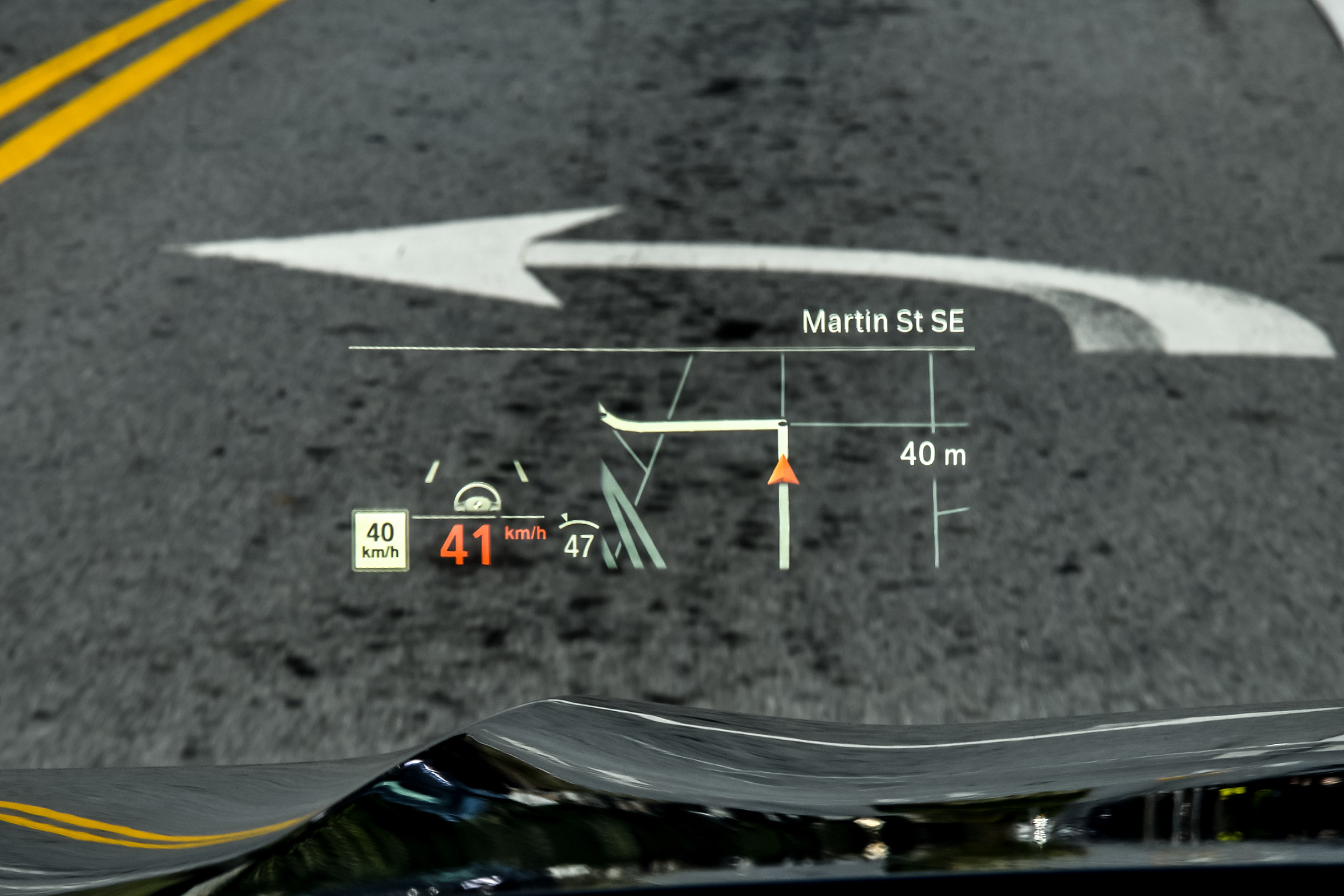 BMW X5 - Head-up Display