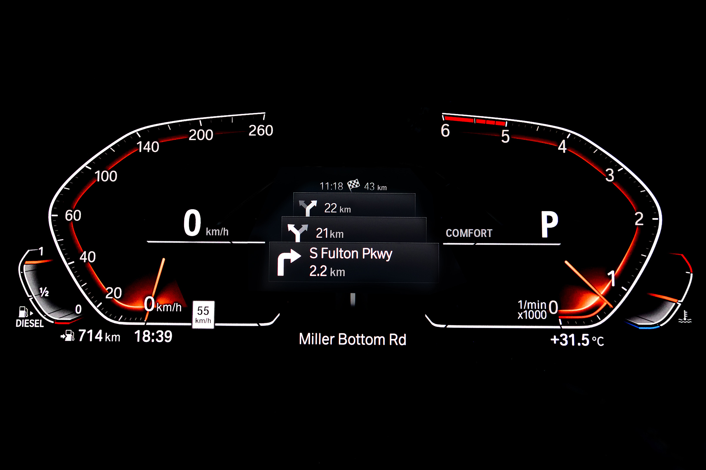 BMW X5 - Dials