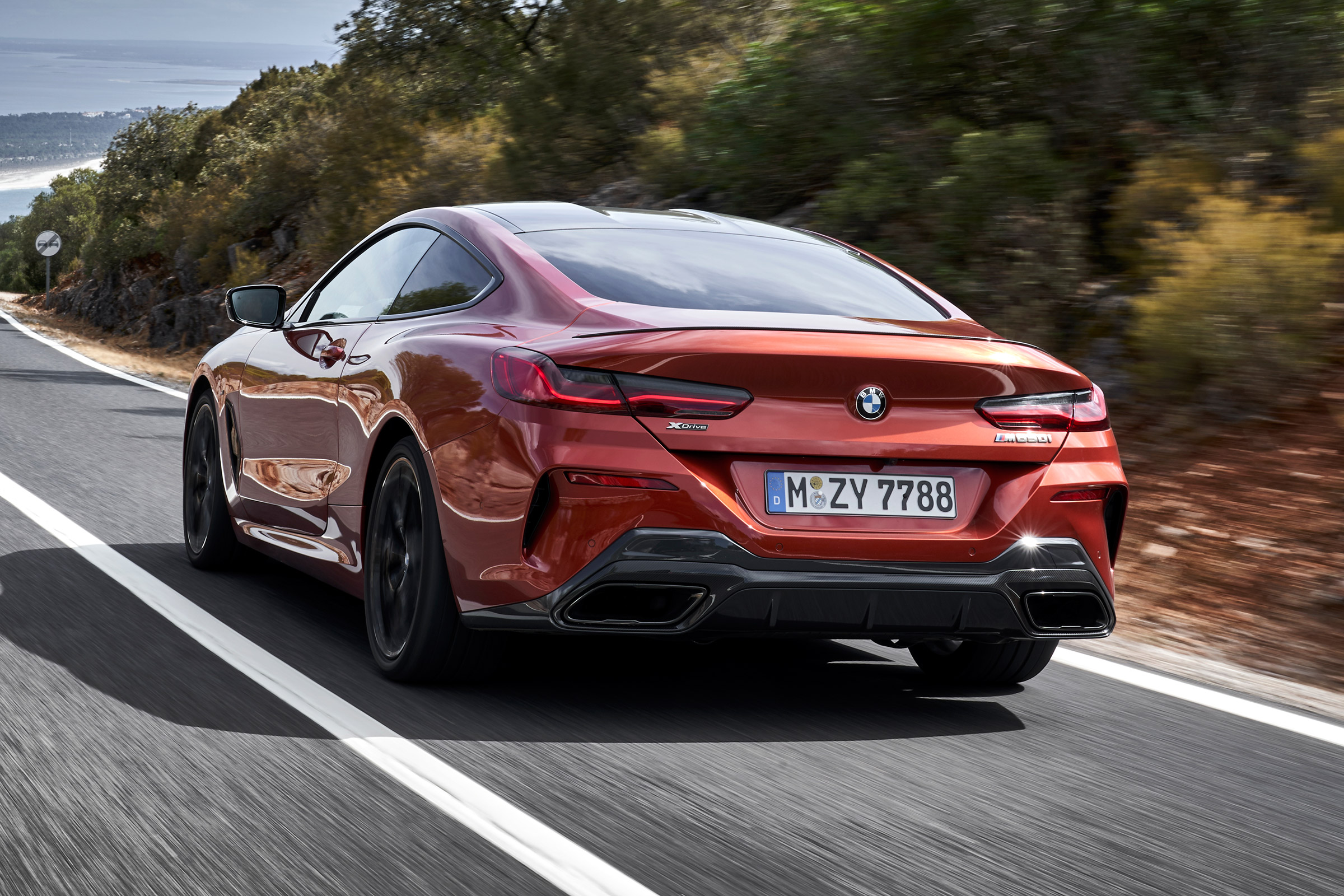 BMW 8 Series - rear