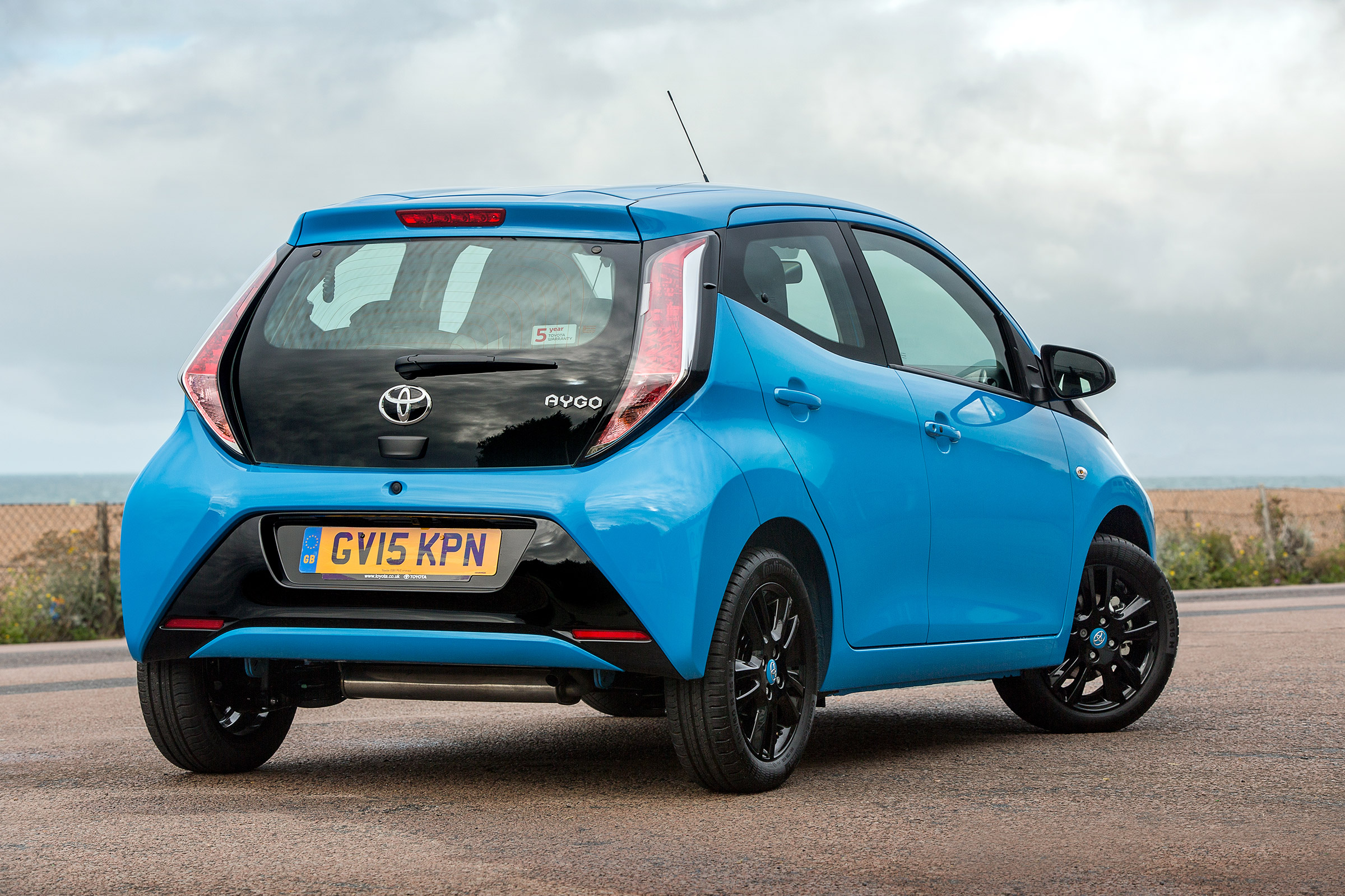 Used Toyota Aygo Mk2 - rear