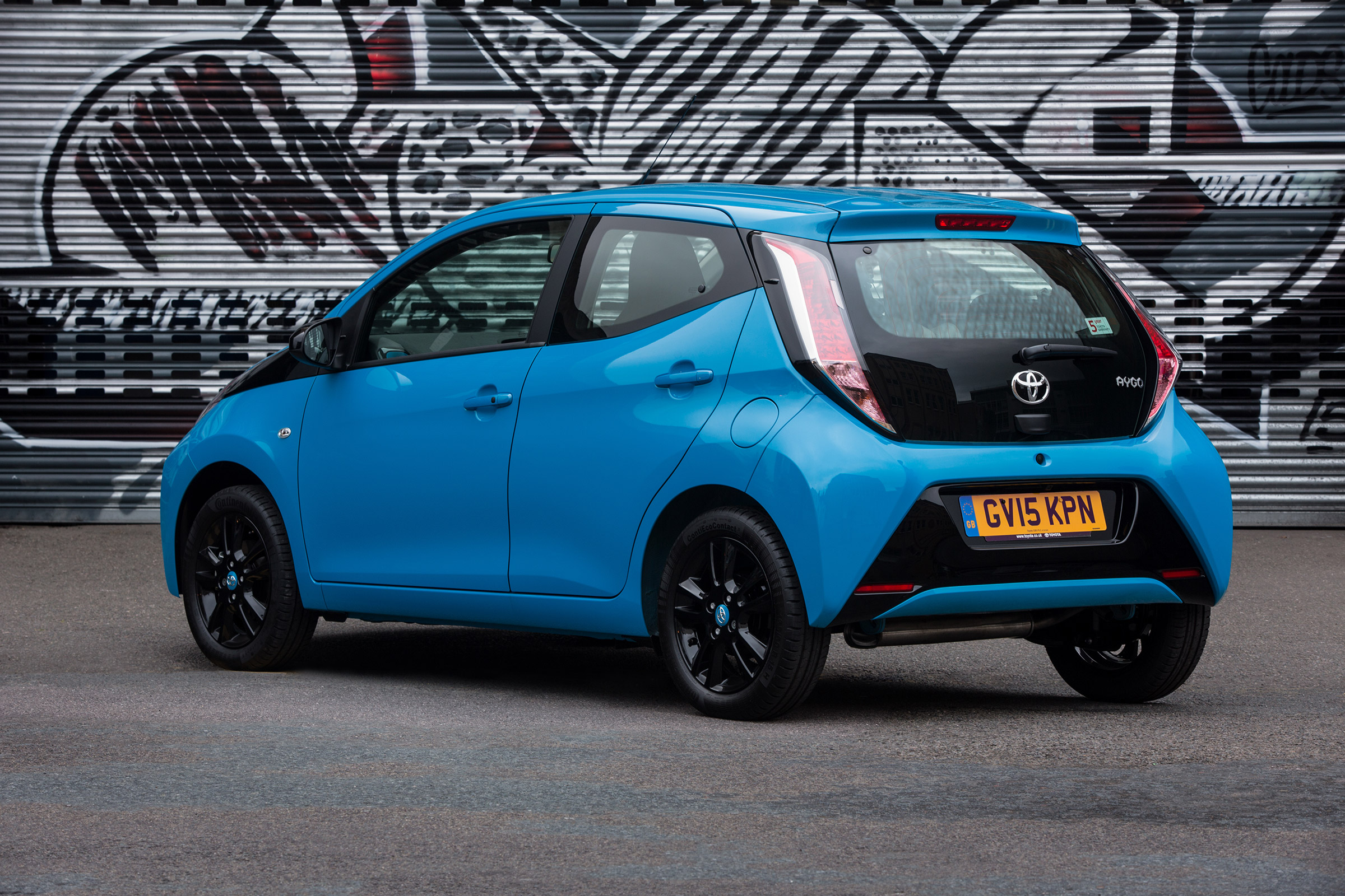 Used Toyota Aygo Mk2 - rear static