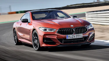 BMW 8 Series - track front