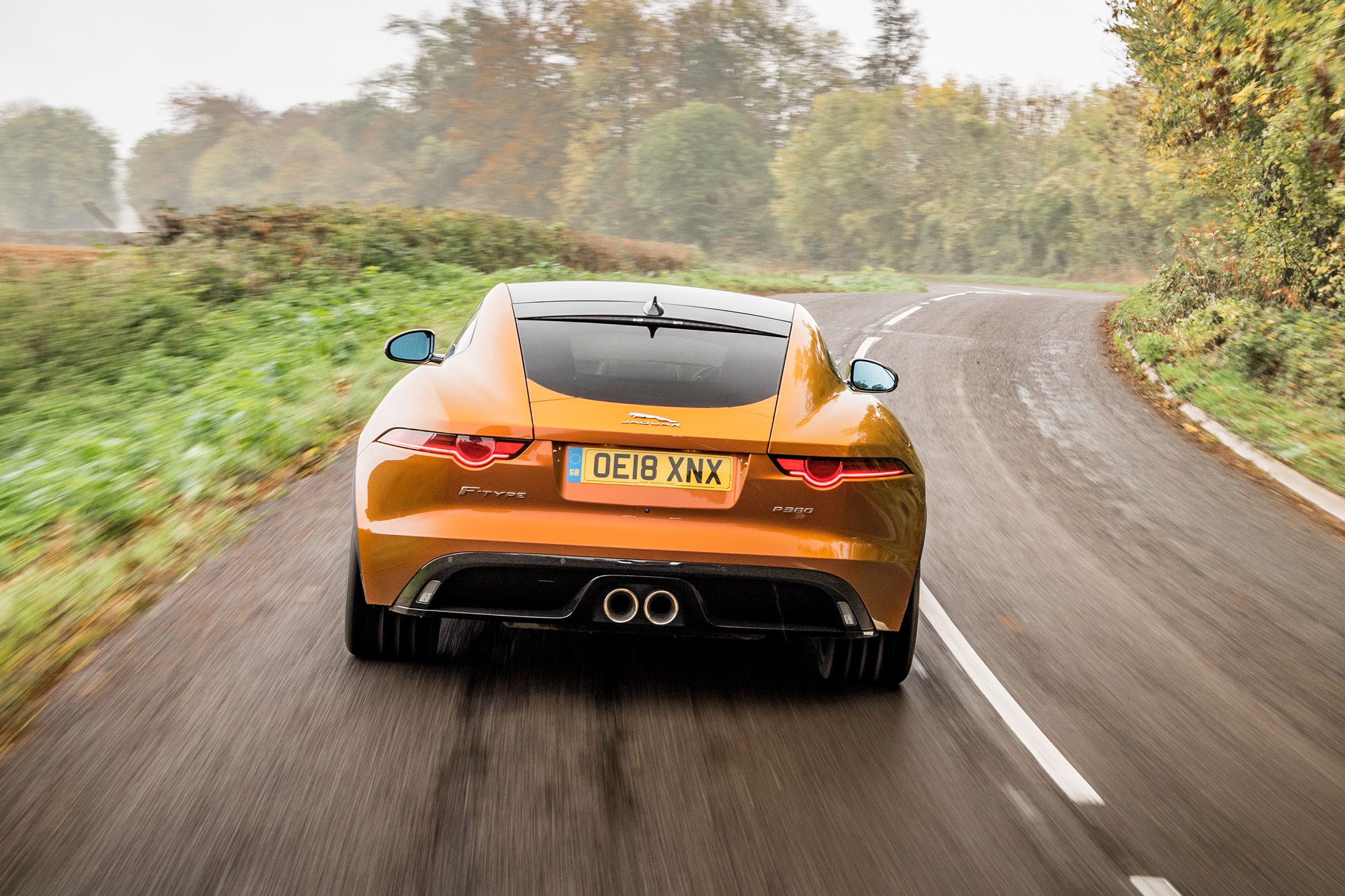 Jaguar F-Type P380 - full rear