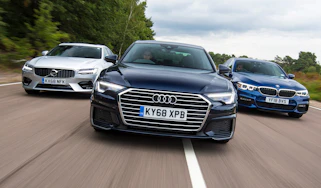 Audi A6 vs BMW 5 Series vs Volvo S90 - Header