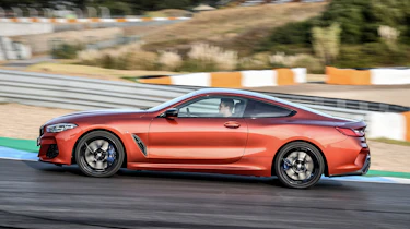 BMW 8 Series - track side