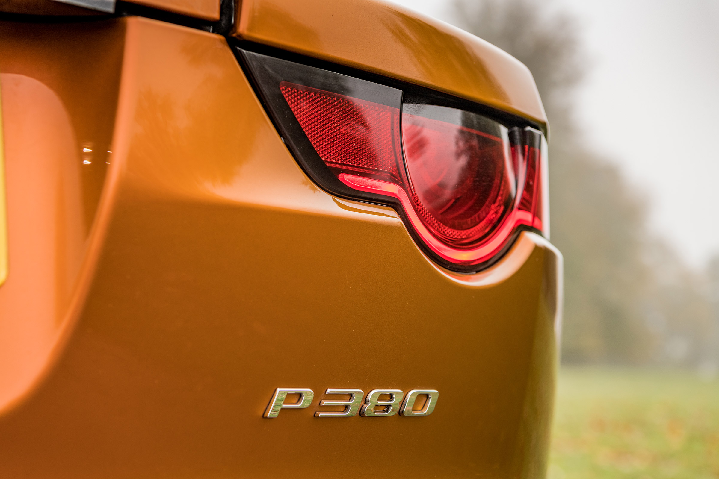 Jaguar F-Type P380 - P380 badge