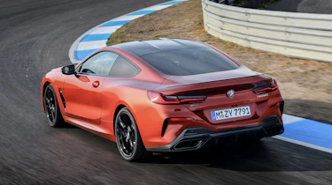 BMW 8 Series - track rear cornering