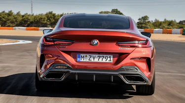 BMW 8 Series - track full rear