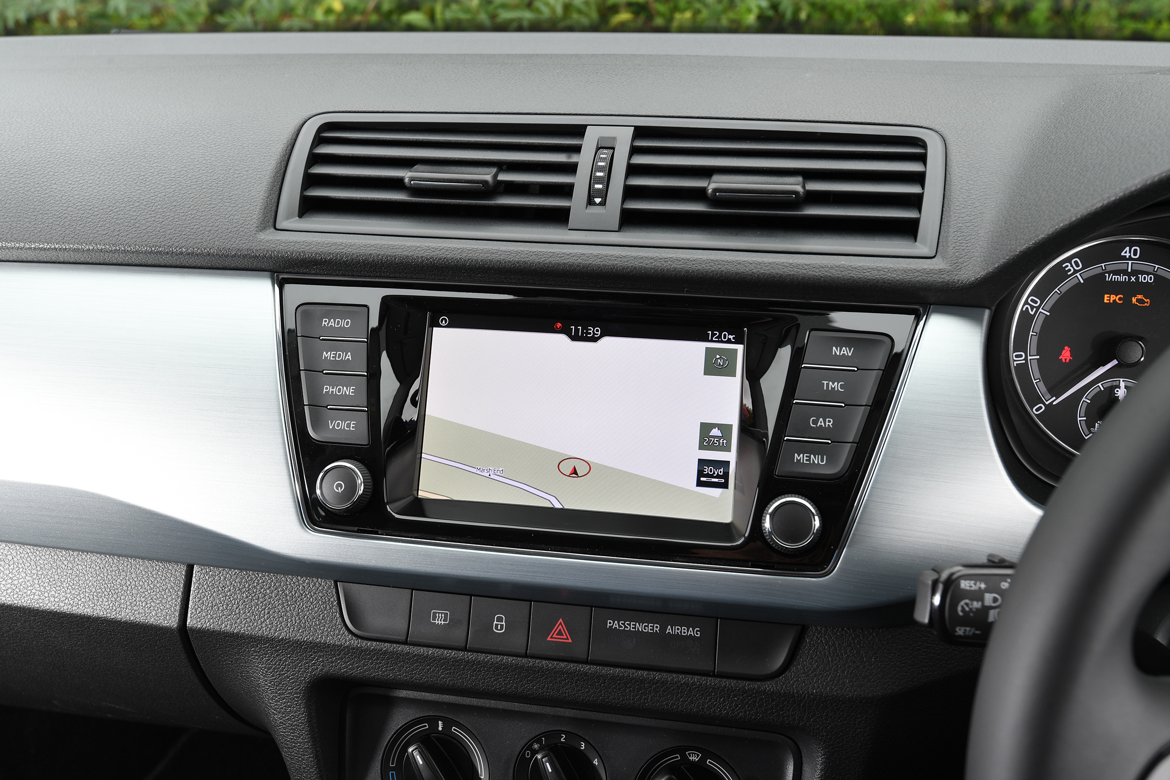 Skoda Fabia Estate - Navigation