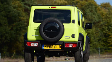 Suzuki Jimny - rear cornering