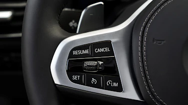 BMW 8 Series - steering wheel detail