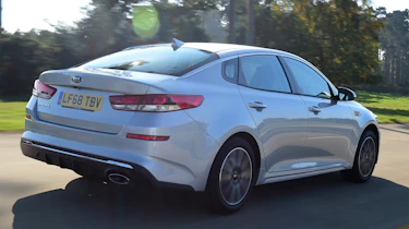 Kia Optima - rear tracking