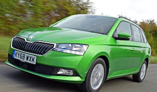 Skoda Fabia Estate - Front Tracking