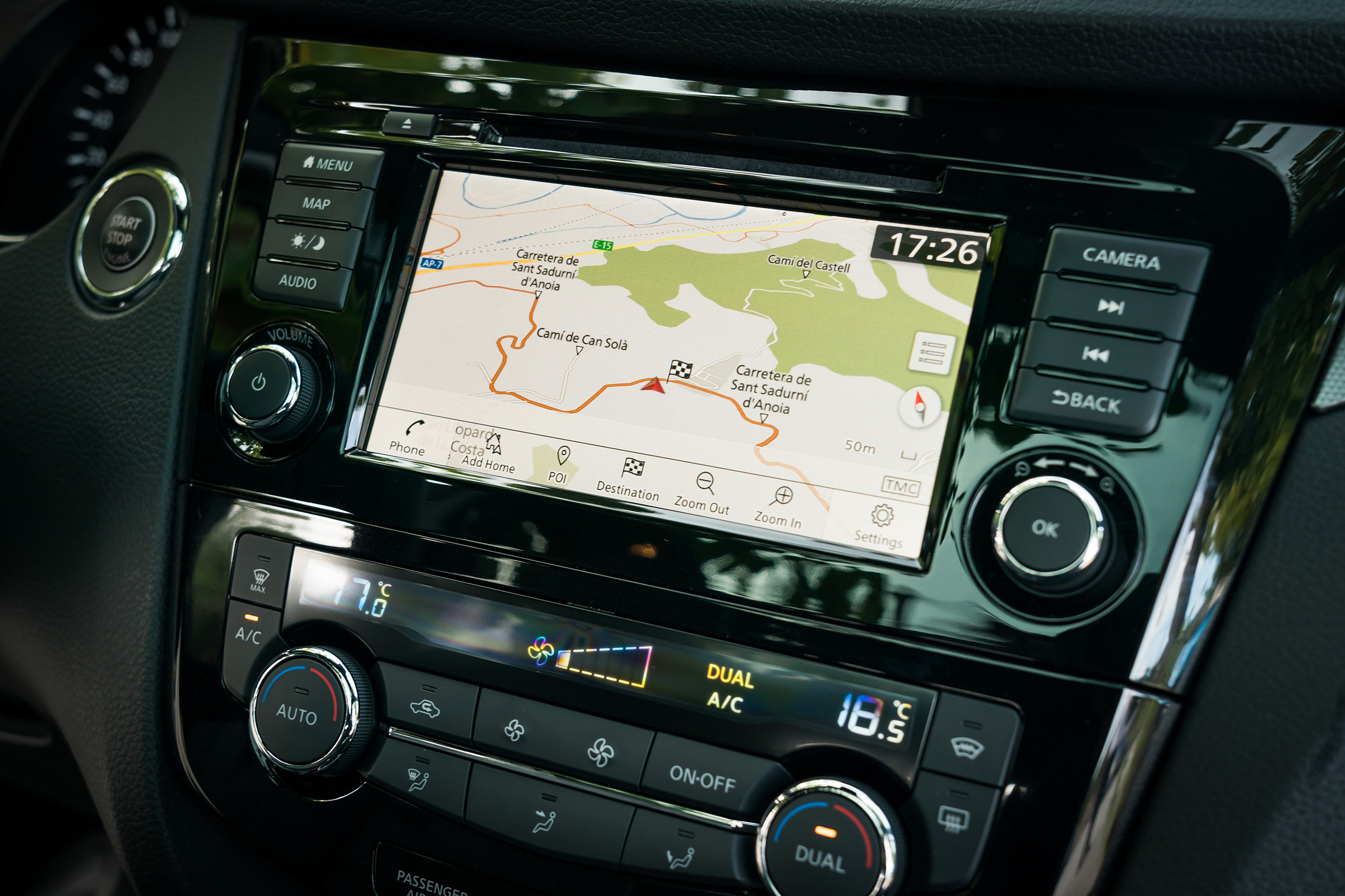 Nissan Qashqai - navigation