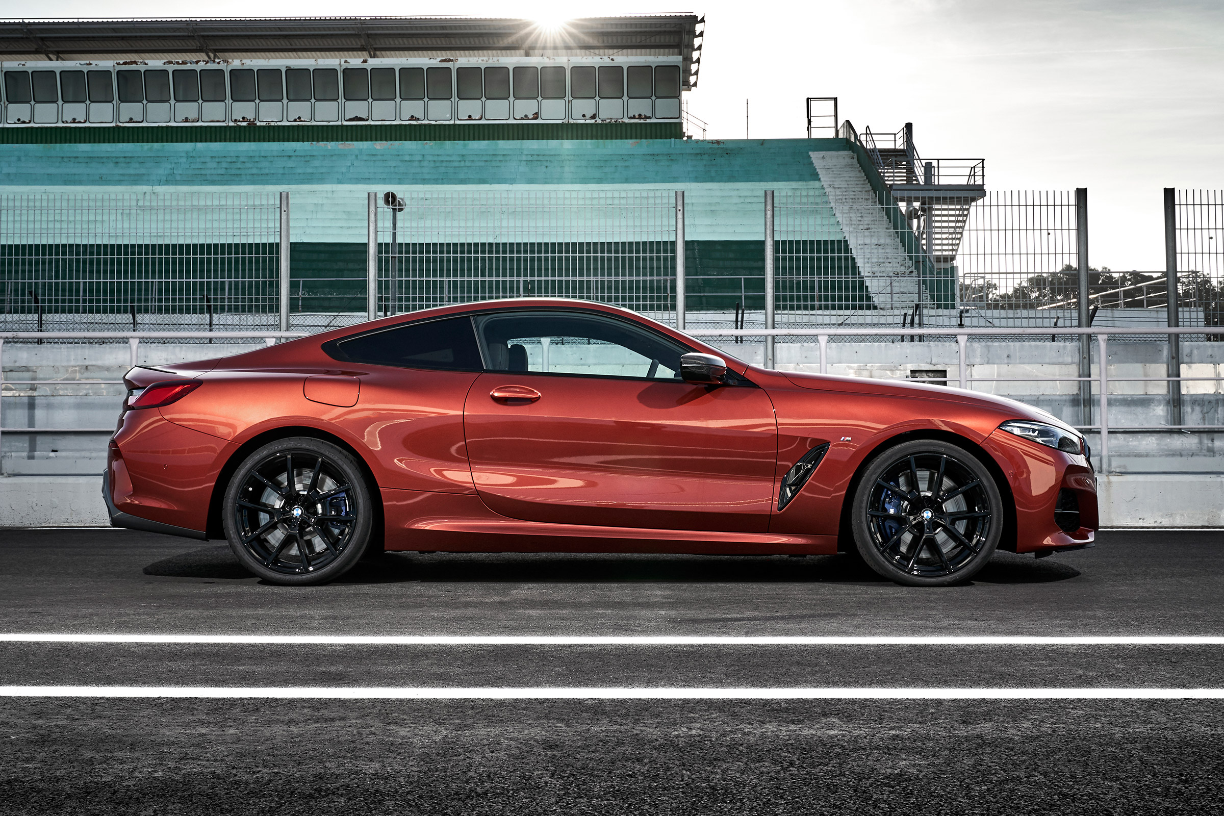 BMW 8 Series - side static