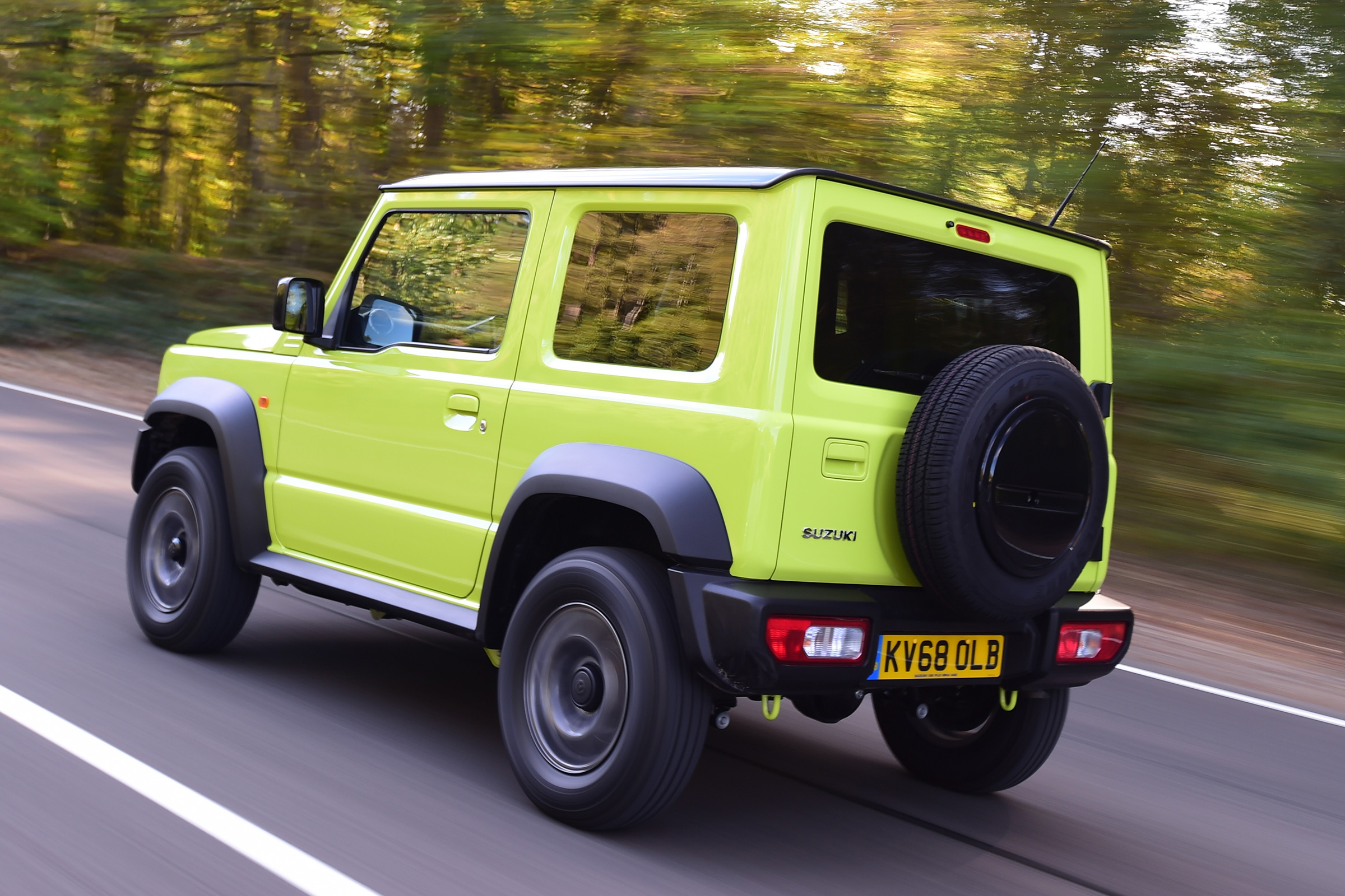 Suzuki Jimny - rear tracking