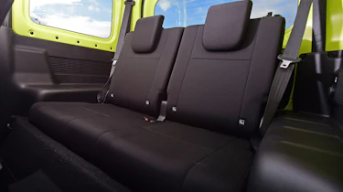 Suzuki Jimny - rear seats