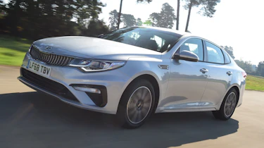 Kia Optima - front tracking