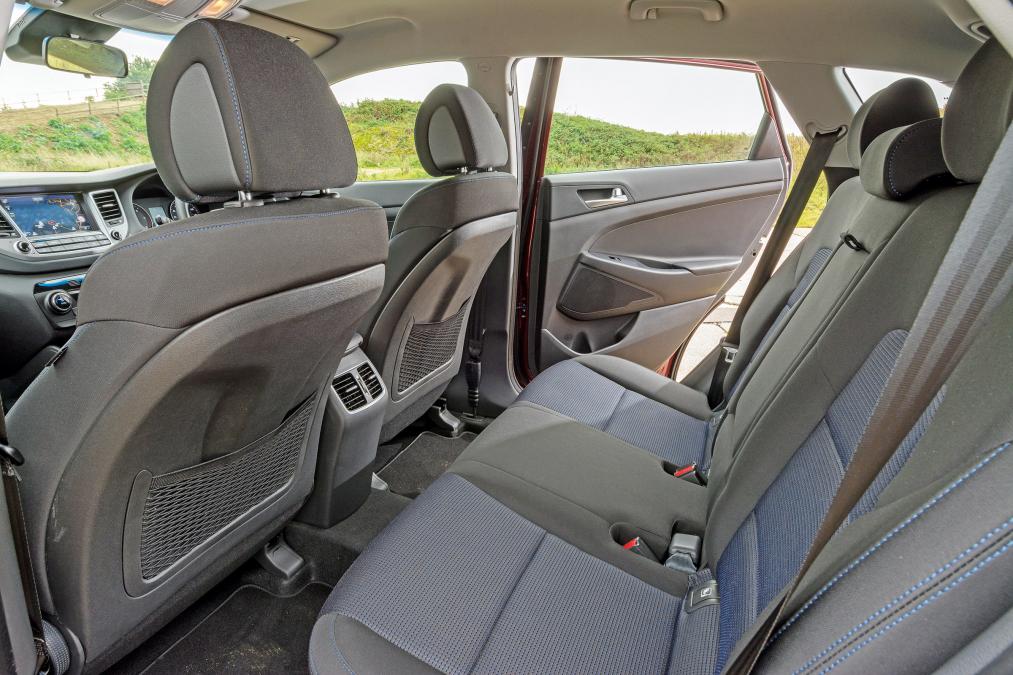 Used Hyundai Tucson - rear seats