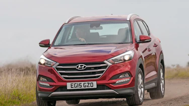 Used Hyundai Tucson - front cornering
