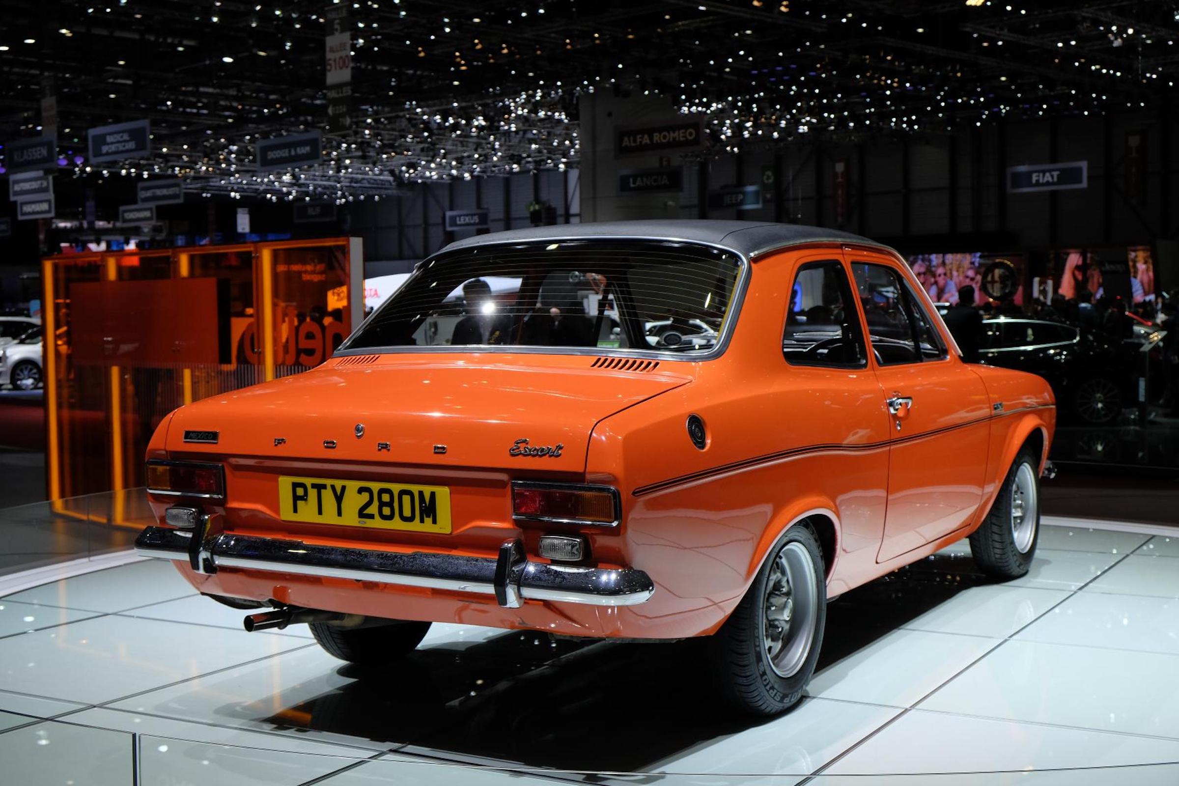 Ford Escort Mk1 rear orange
